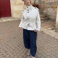 Trench col montant