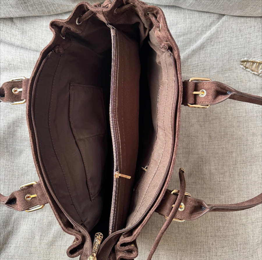 Sac Cherry 🍒 en suédine